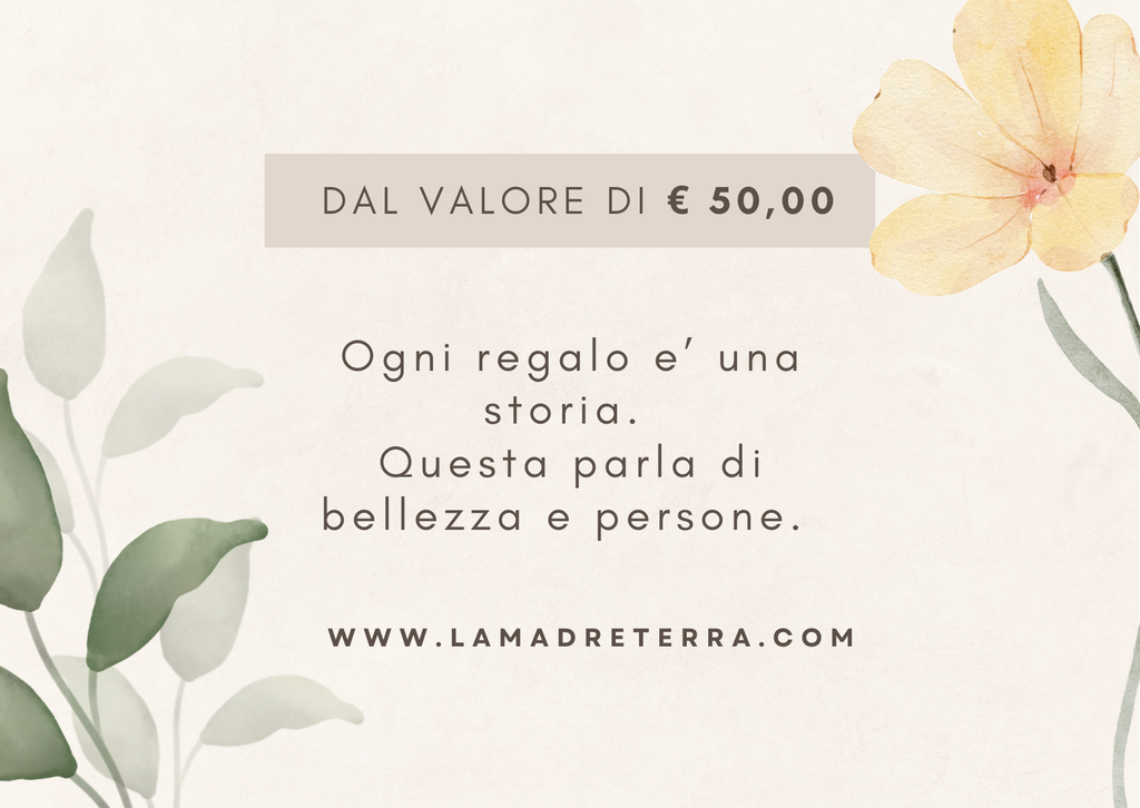 CARTA REGALO 50 Euro