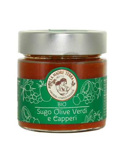 [SUG07] Sugo Olive verdi e Capperi 200g