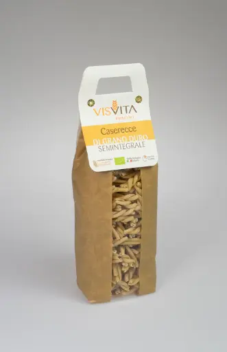 [SEM01] Casarecce Pasta di grano duro semintegrale 500g